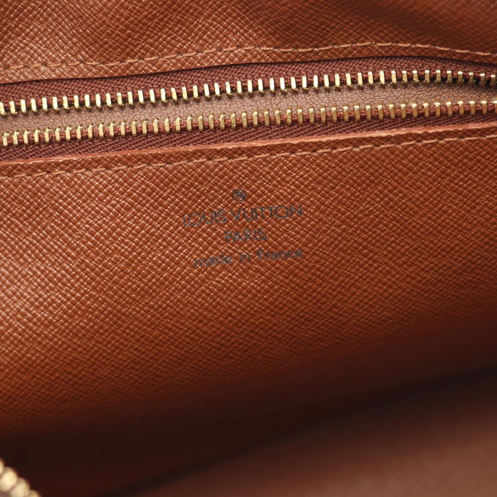 Louis Vuitton Canvas Shoulder Monogram Brown Leather Trocadero Bag - Picture 4 of 9